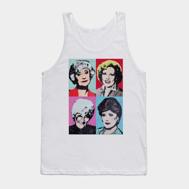 Golden Girls Warhol Tank Top by arttika